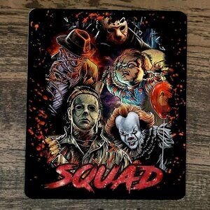 Mouse Pad Killer Horror Halloween Squad‎